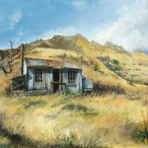 Dynamo Hut Bullendale by NZ artist Tania Jack